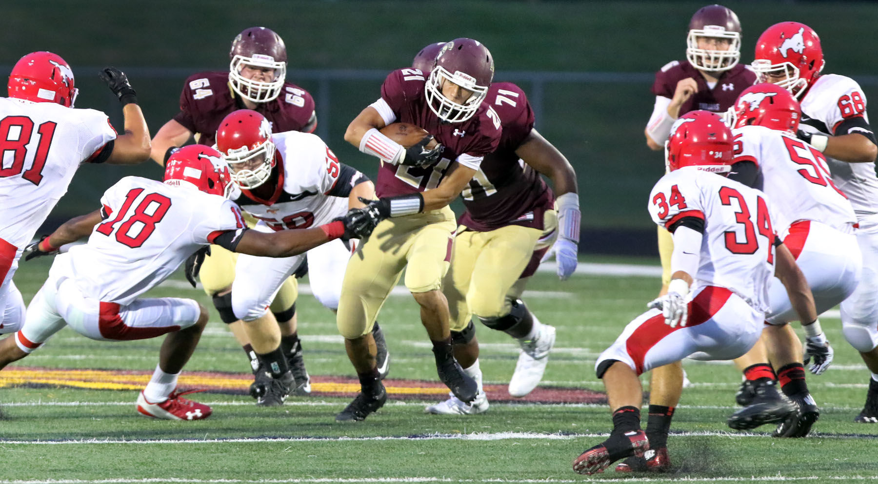 Louie Razo, Chesterton football (Aug. 14-20)